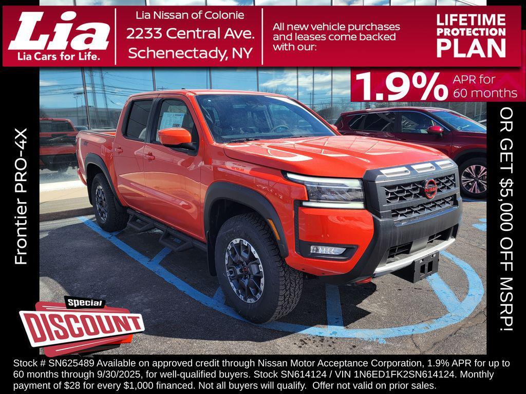 new 2025 Nissan Frontier car, priced at $42,530
