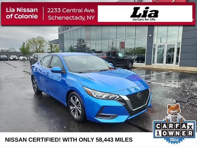 used 2021 Nissan Sentra car, priced at $15,988