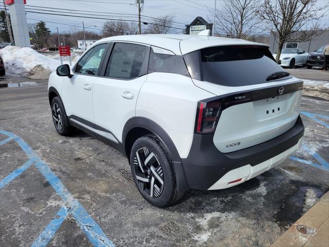 new 2025 Nissan Kicks car, priced at $25,575