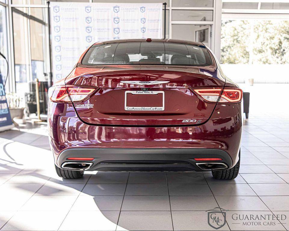 used 2015 Chrysler 200 car, priced at $8,955
