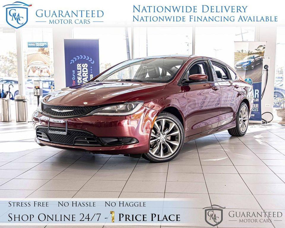 used 2015 Chrysler 200 car, priced at $8,955