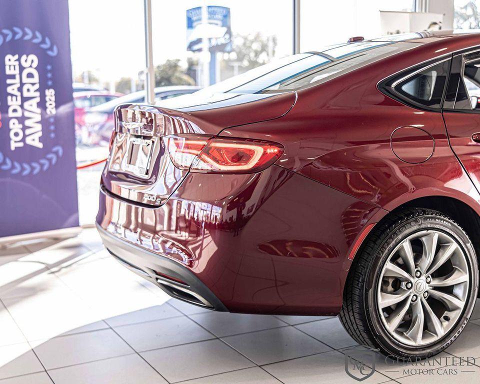 used 2015 Chrysler 200 car, priced at $8,955