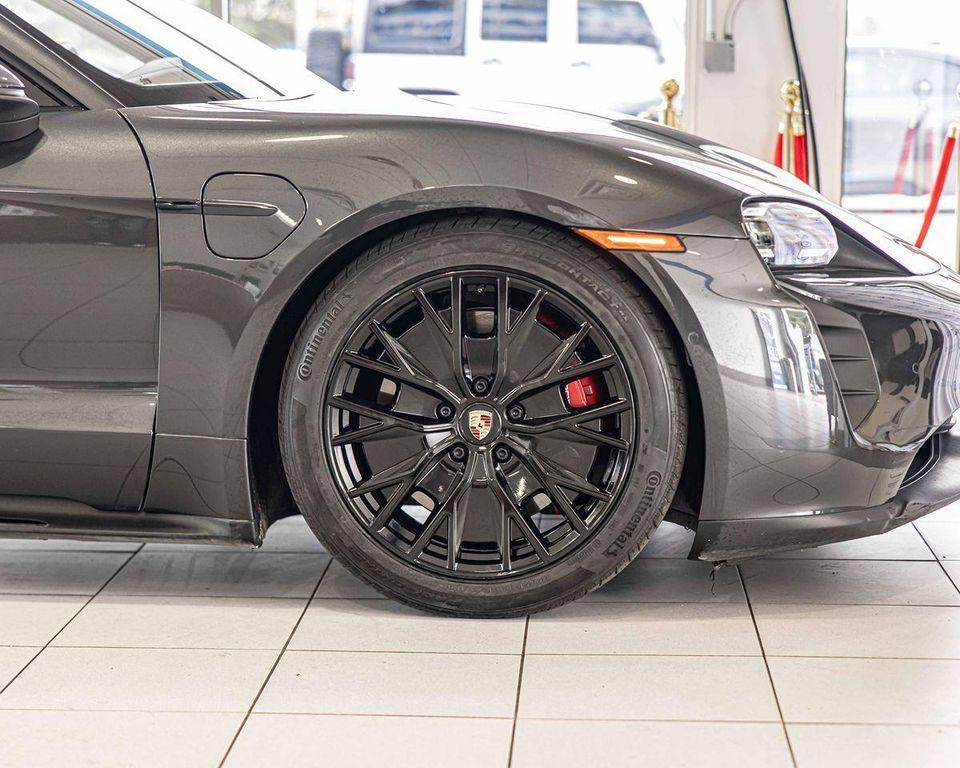 used 2022 Porsche Taycan car, priced at $82,014