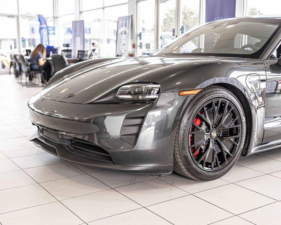 used 2022 Porsche Taycan car, priced at $82,014