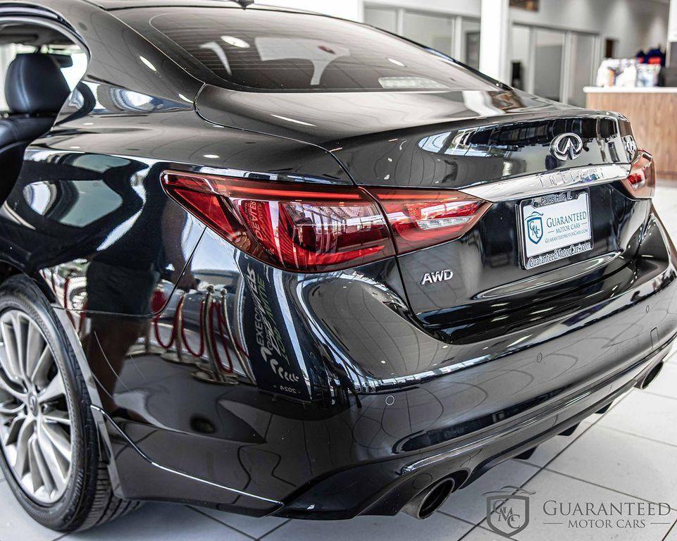 used 2022 INFINITI Q50 car, priced at $24,337