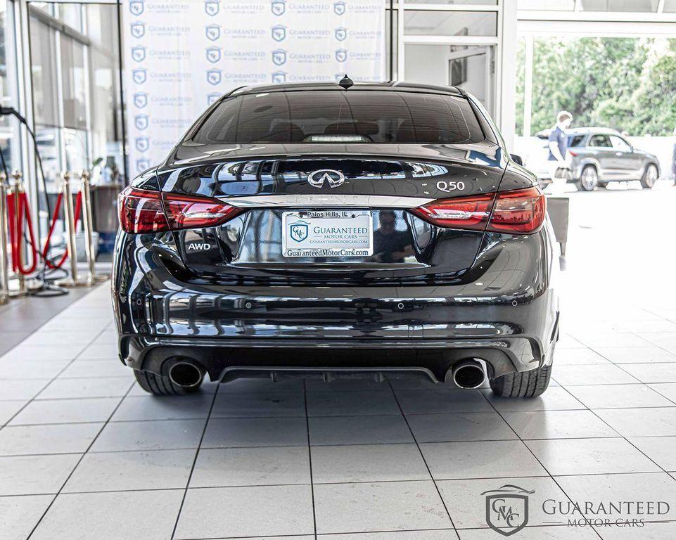 used 2022 INFINITI Q50 car, priced at $24,337