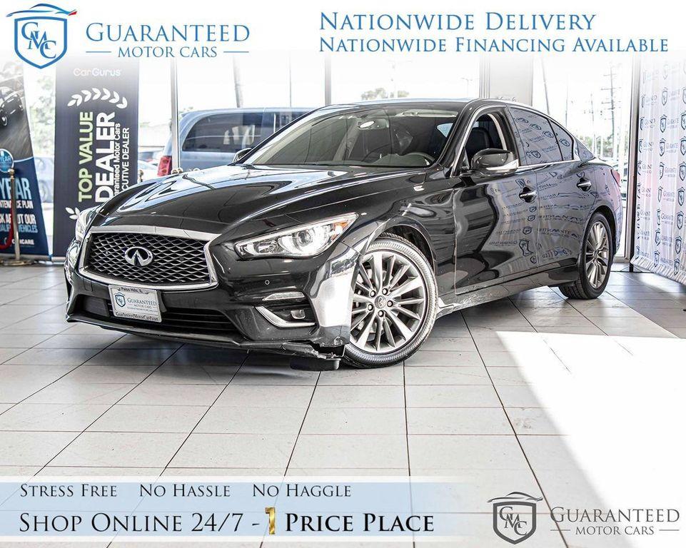 used 2022 INFINITI Q50 car, priced at $24,337