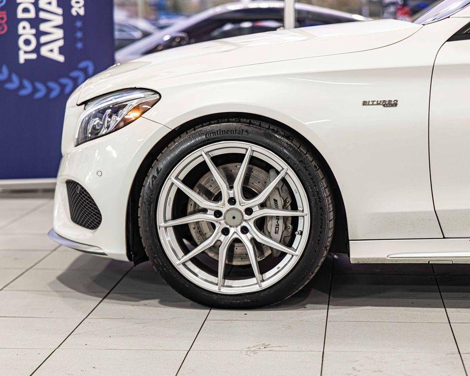 used 2018 Mercedes-Benz AMG C 43 car, priced at $22,800