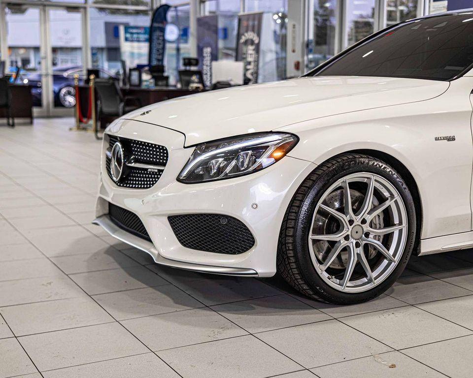 used 2018 Mercedes-Benz AMG C 43 car, priced at $22,800