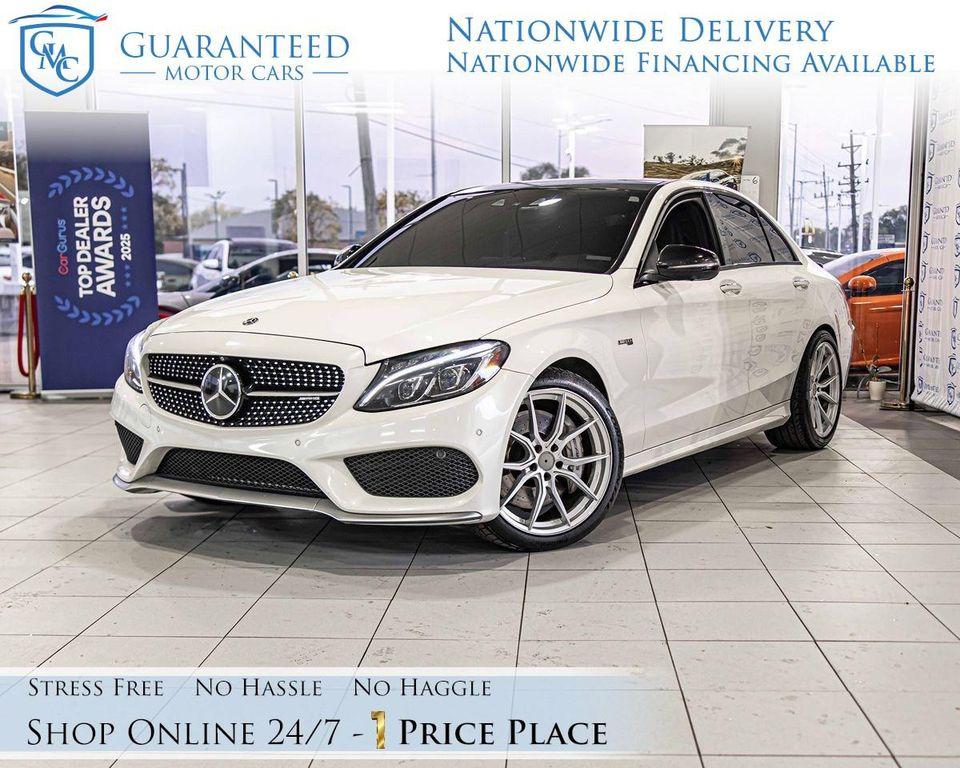 used 2018 Mercedes-Benz AMG C 43 car, priced at $22,800