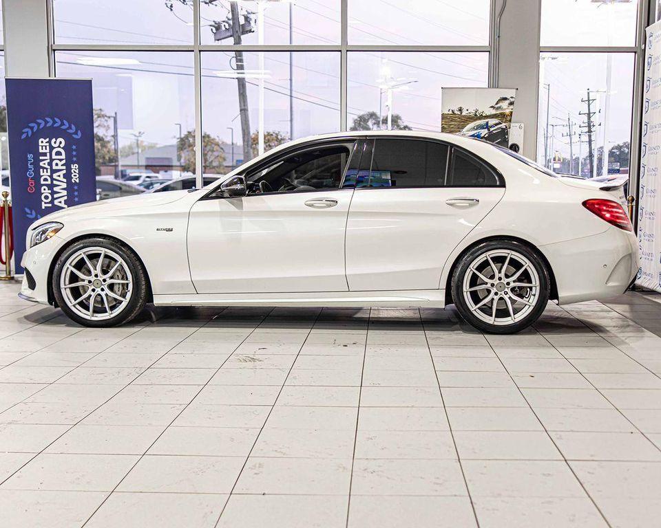 used 2018 Mercedes-Benz AMG C 43 car, priced at $22,800
