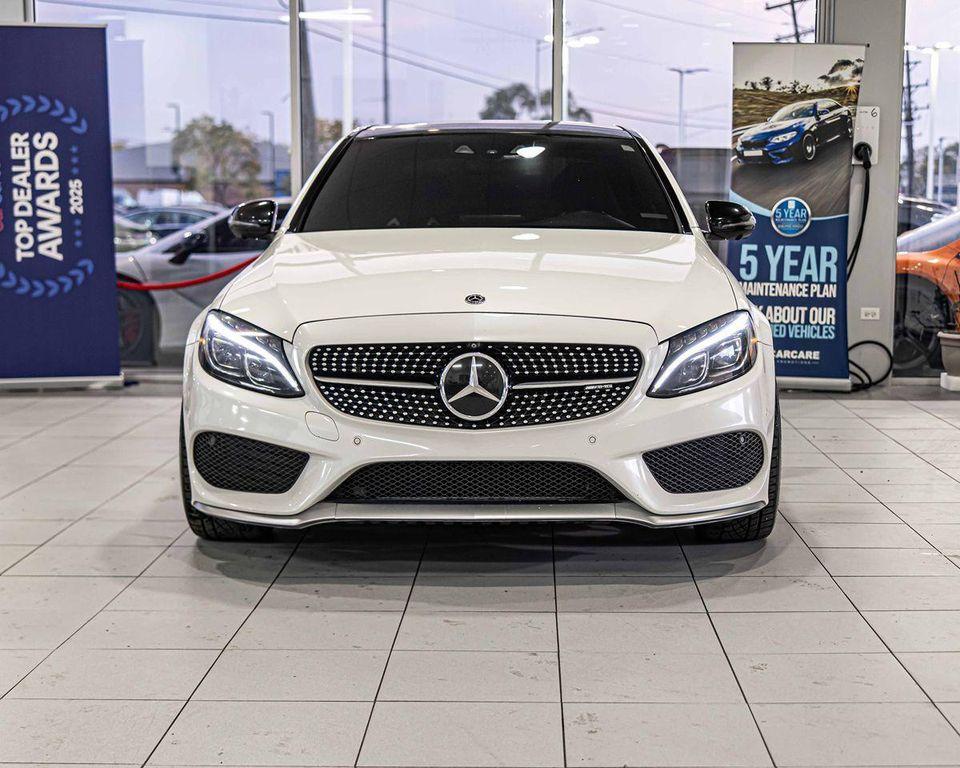 used 2018 Mercedes-Benz AMG C 43 car, priced at $22,800