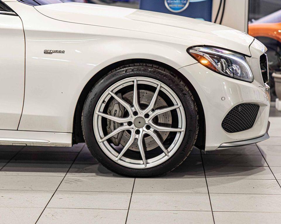 used 2018 Mercedes-Benz AMG C 43 car, priced at $22,800