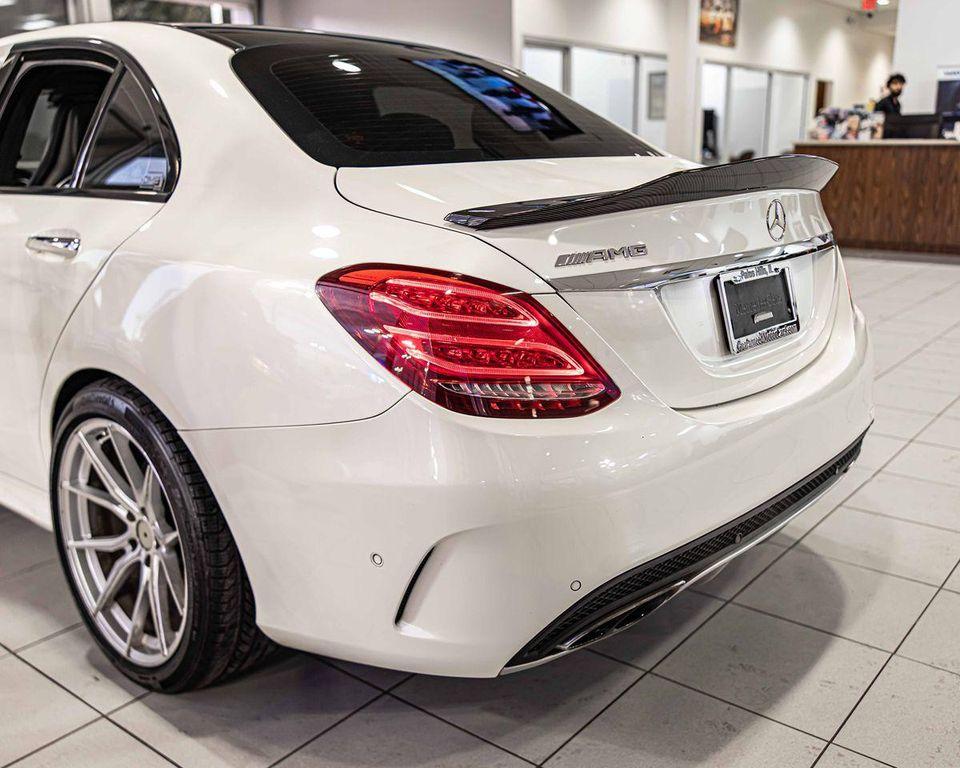 used 2018 Mercedes-Benz AMG C 43 car, priced at $22,800