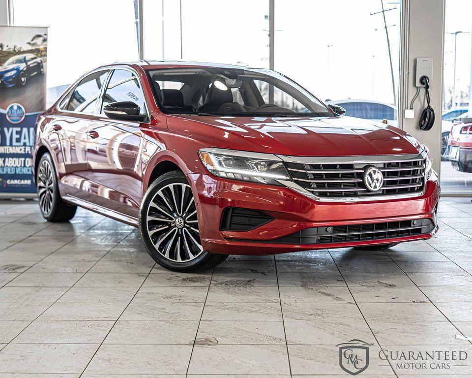 used 2022 Volkswagen Passat car, priced at $23,647