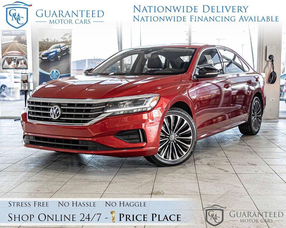 used 2022 Volkswagen Passat car, priced at $23,647