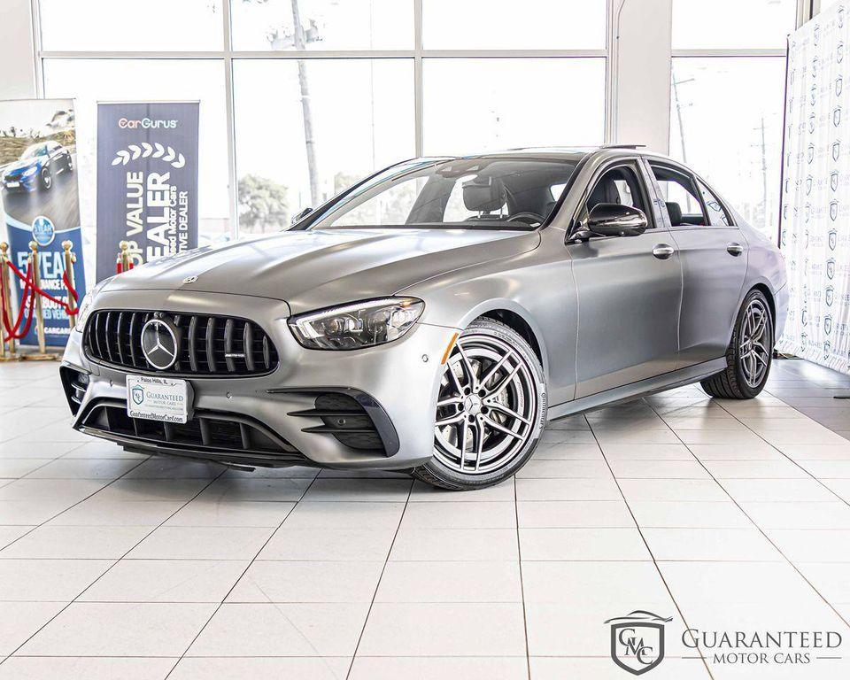 used 2022 Mercedes-Benz AMG E 53 car, priced at $62,483
