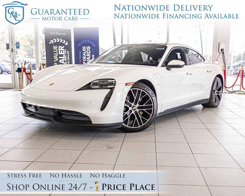 used 2022 Porsche Taycan car, priced at $55,291