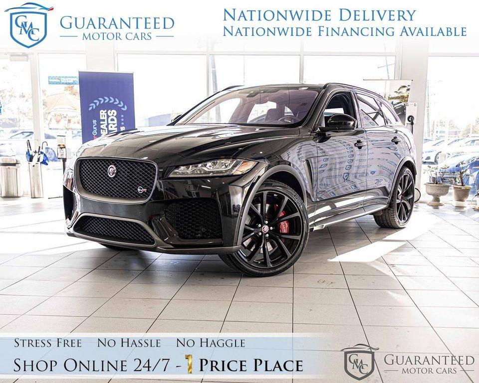 used 2020 Jaguar F-PACE car, priced at $45,875
