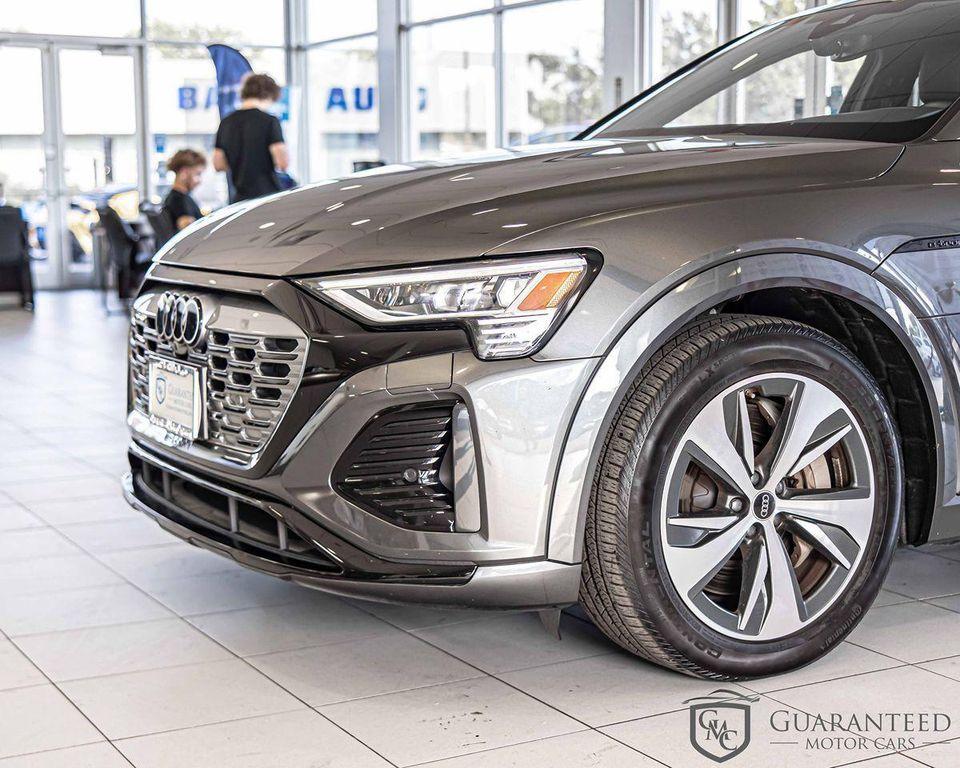 used 2024 Audi Q8 e-tron car, priced at $43,585