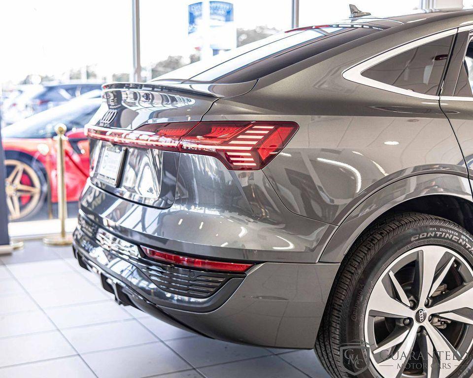 used 2024 Audi Q8 e-tron car, priced at $43,585