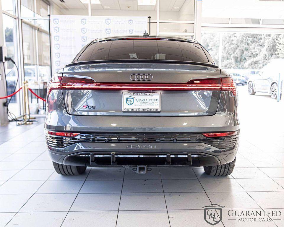 used 2024 Audi Q8 e-tron car, priced at $43,585