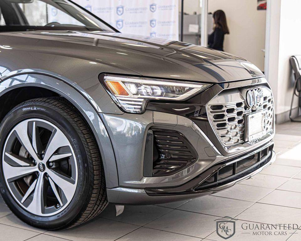 used 2024 Audi Q8 e-tron car, priced at $43,585