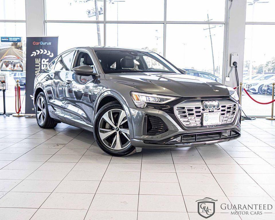used 2024 Audi Q8 e-tron car, priced at $43,585