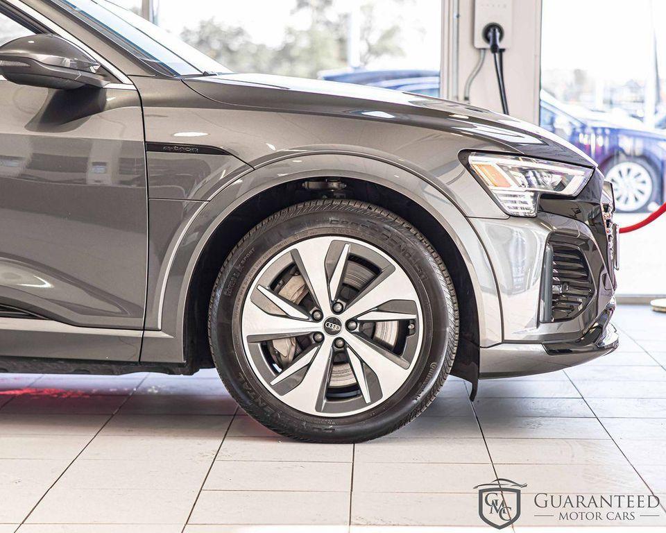 used 2024 Audi Q8 e-tron car, priced at $43,585