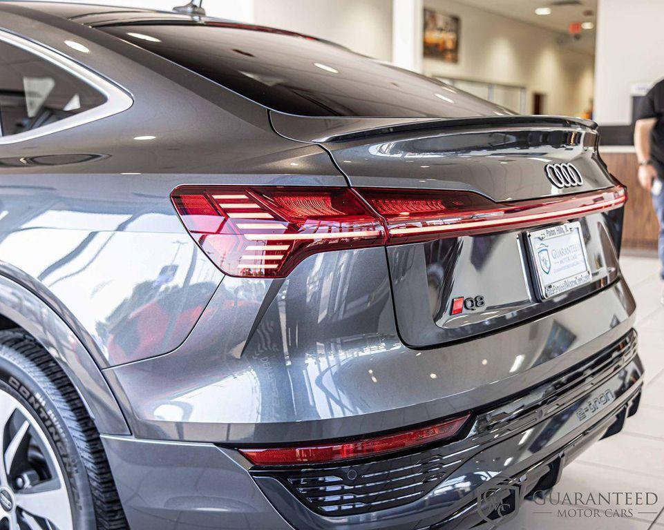 used 2024 Audi Q8 e-tron car, priced at $43,585