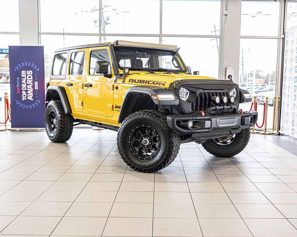 used 2020 Jeep Wrangler Unlimited car, priced at $35,317