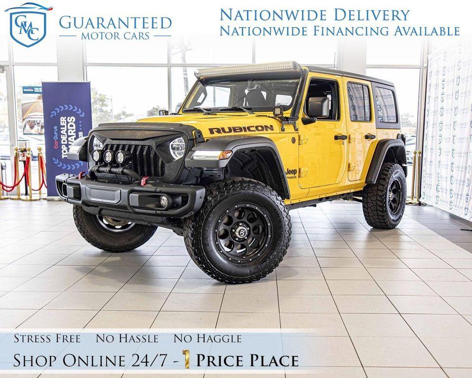 used 2020 Jeep Wrangler Unlimited car, priced at $35,317