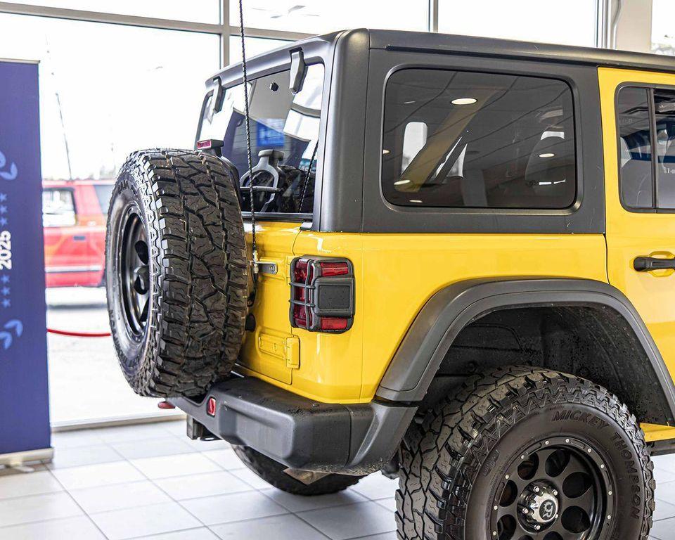 used 2020 Jeep Wrangler Unlimited car, priced at $35,317