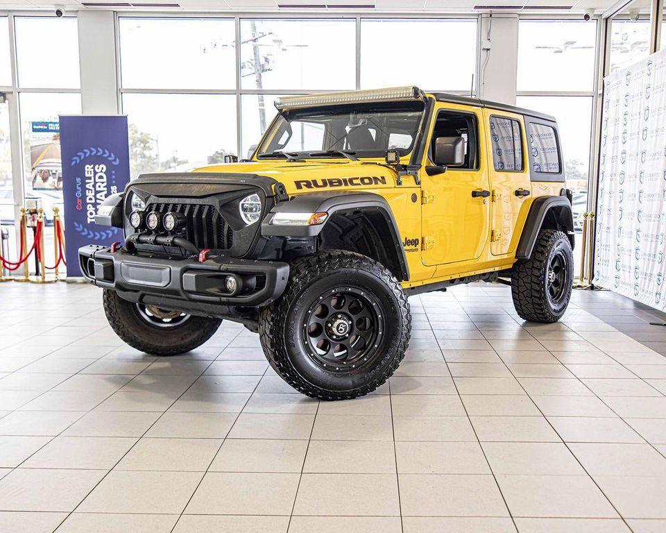 used 2020 Jeep Wrangler Unlimited car, priced at $35,317