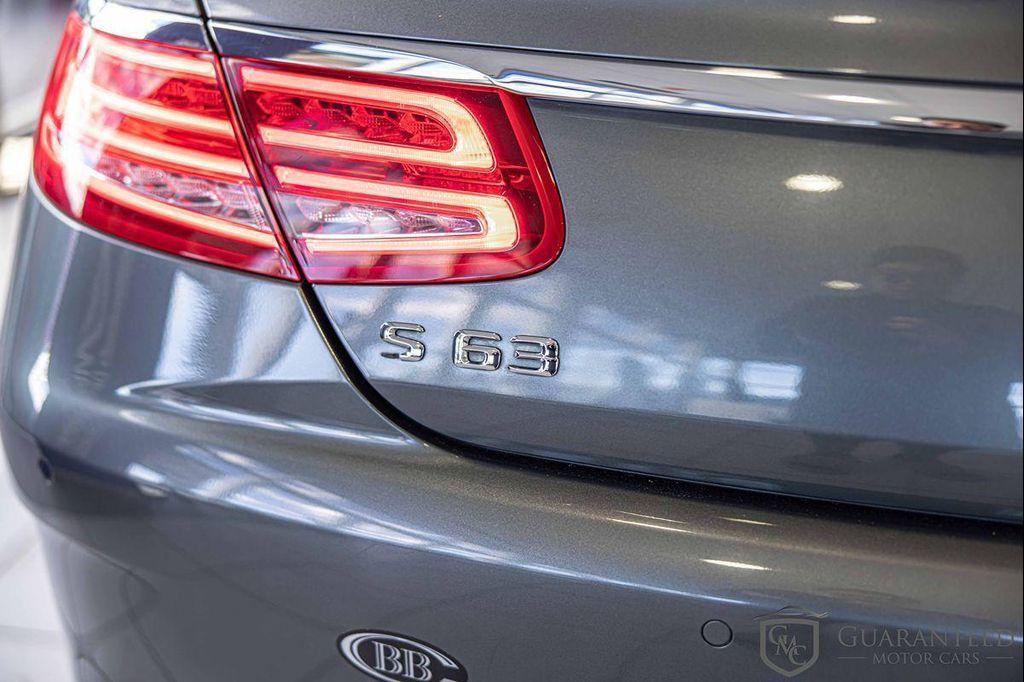 used 2017 Mercedes-Benz AMG S 63 car, priced at $64,250