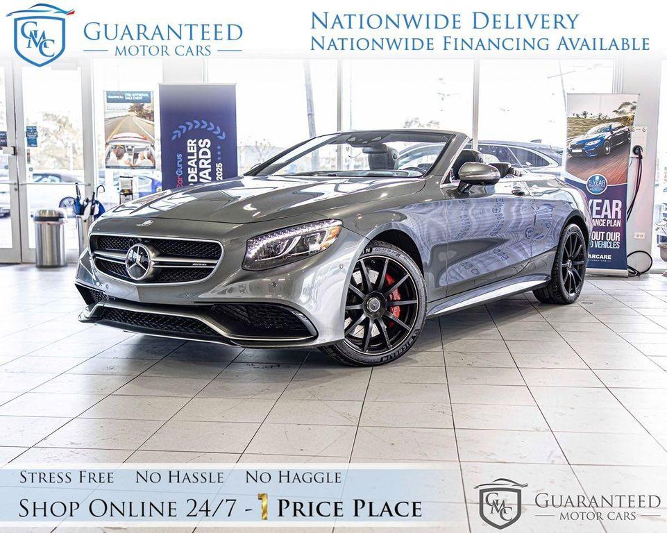 used 2017 Mercedes-Benz AMG S 63 car, priced at $64,250
