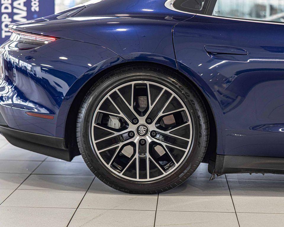 used 2021 Porsche Taycan car, priced at $59,800