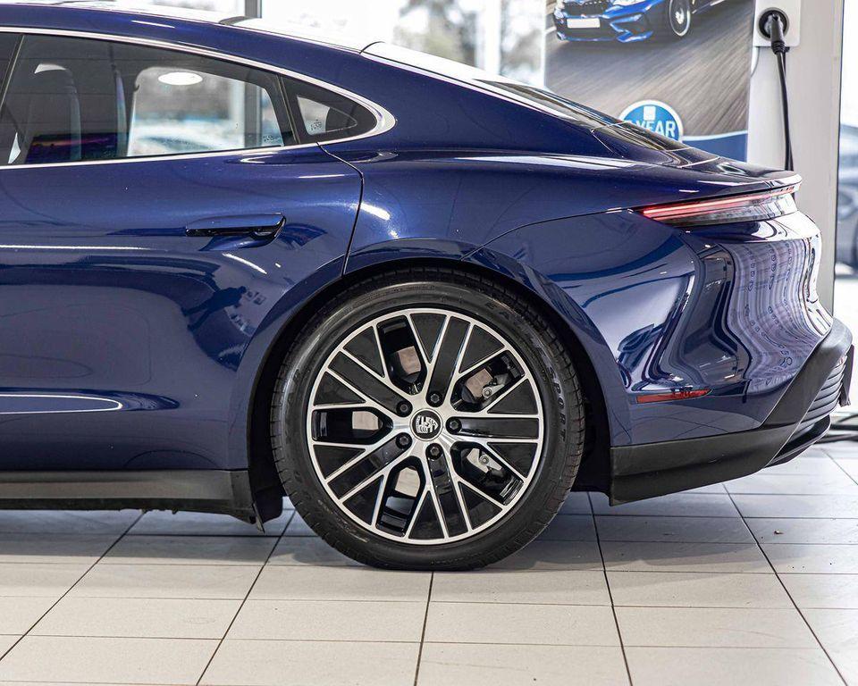 used 2021 Porsche Taycan car, priced at $59,800