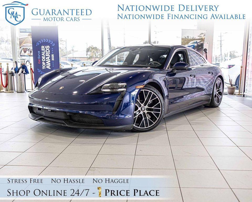 used 2021 Porsche Taycan car, priced at $59,800