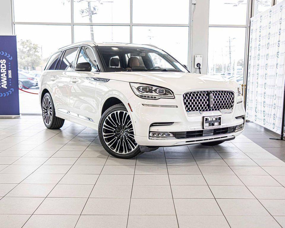 used 2024 Lincoln Aviator car, priced at $63,764