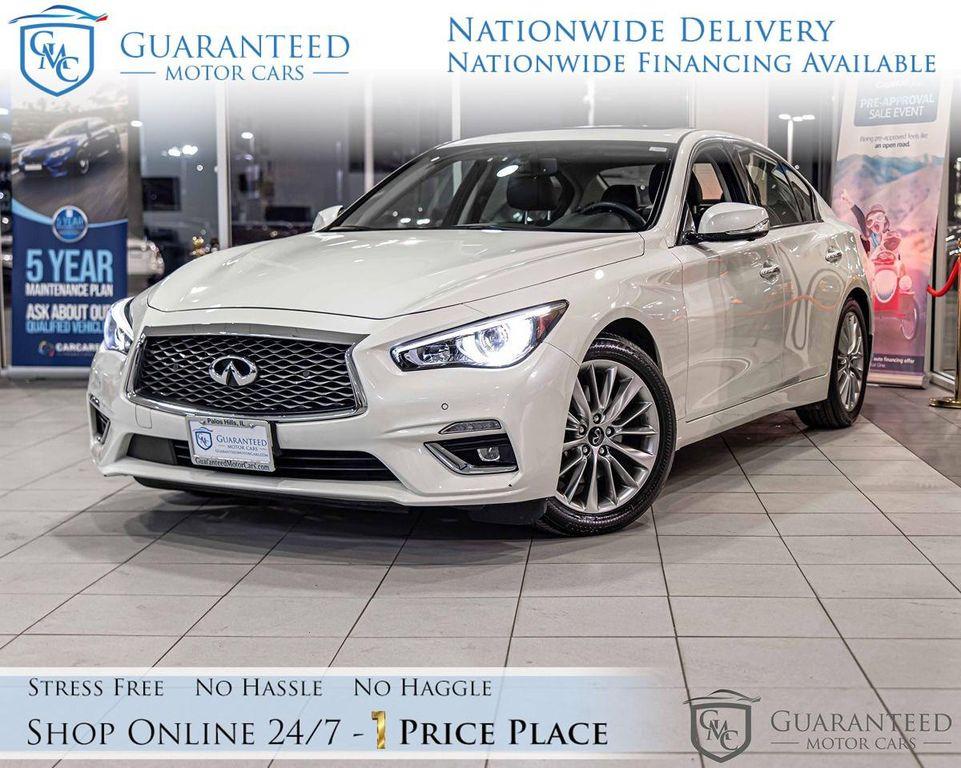 used 2021 INFINITI Q50 car, priced at $28,608