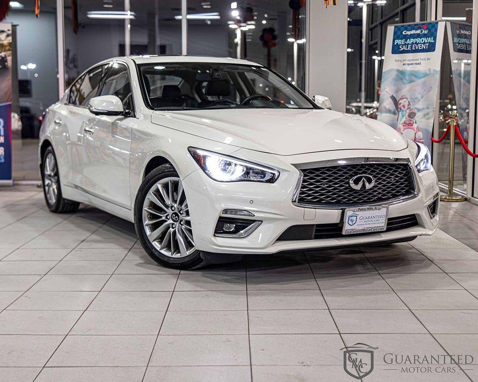 used 2021 INFINITI Q50 car, priced at $28,608