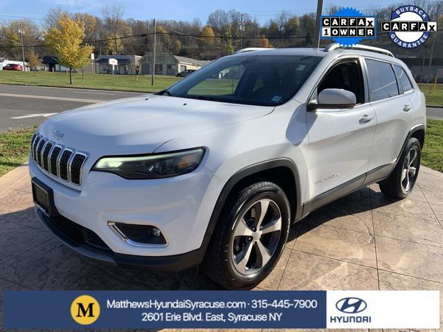 used 2019 Jeep Cherokee car, priced at $21,495