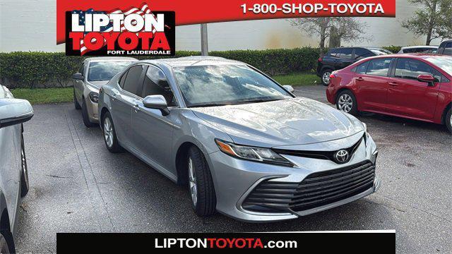 used 2021 Toyota Camry car, priced at $18,489