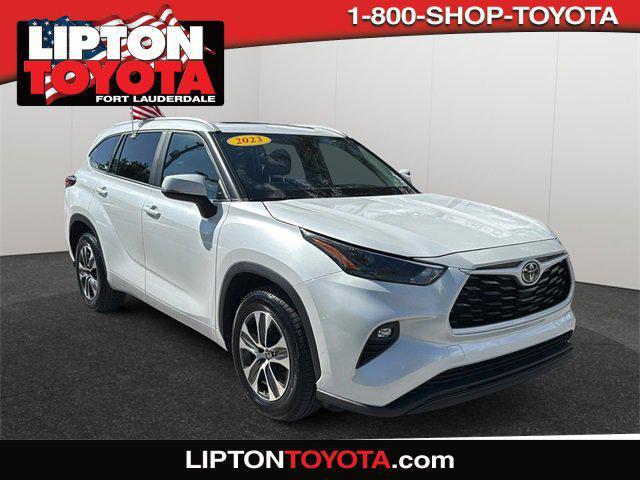 used 2023 Toyota Highlander car, priced at $35,315