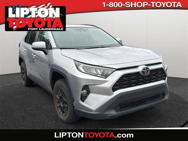 used 2021 Toyota RAV4 car, priced at $23,425