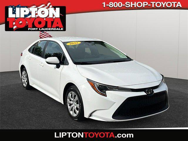 used 2022 Toyota Corolla car, priced at $17,889