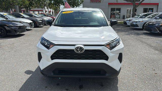 used 2022 Toyota RAV4 car, priced at $25,385