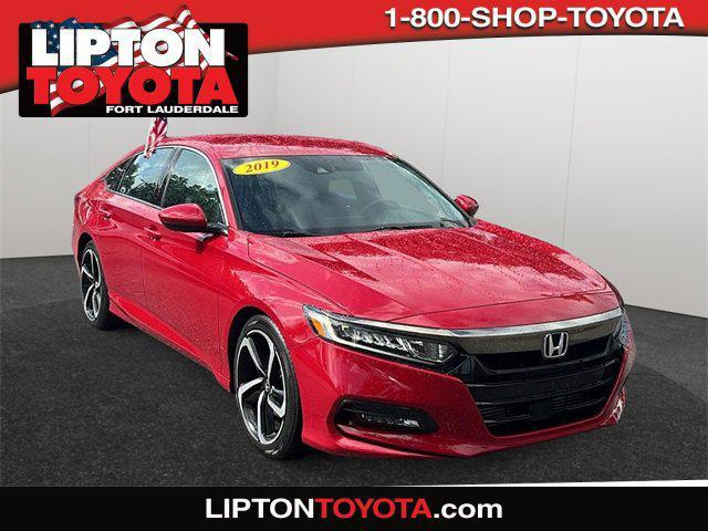 used 2019 Honda Accord car, priced at $19,721