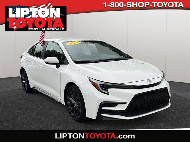 used 2023 Toyota Corolla car, priced at $20,879